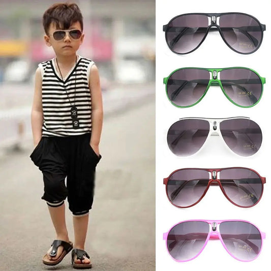 ANTI-UV Kids Sunglasses Child Boys Girls Shades Baby Glasses Outdoor Car Driving Eyeglasses Travel Shopping Accessories