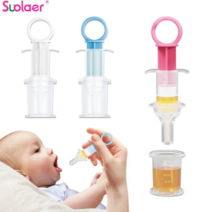 Baby Pacifier Medicine Dispenser Kit Oral Feeding Syringe Toddler 10ml Liquid Dropper Feeder Utensils Kid Health Feeding Tools