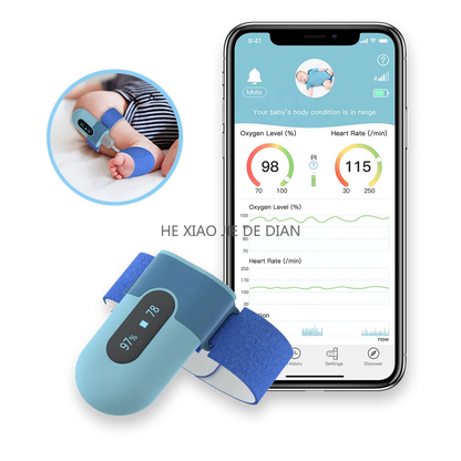 Wellue BabyO2 Smart Sock Baby Pulse Oximeter Bluetooth